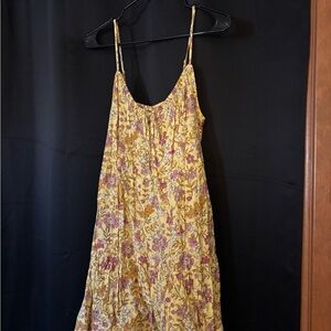 Old Navy Yellow Floral Mini Dress